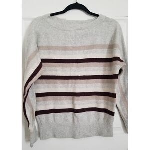 LOFT striped dolman women sweater